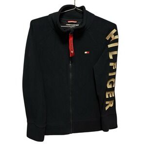 Tommy Hilfiger Sport Fleece Jacket Medium Zip Up